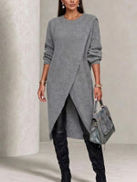 Long Knitted Dress-coat