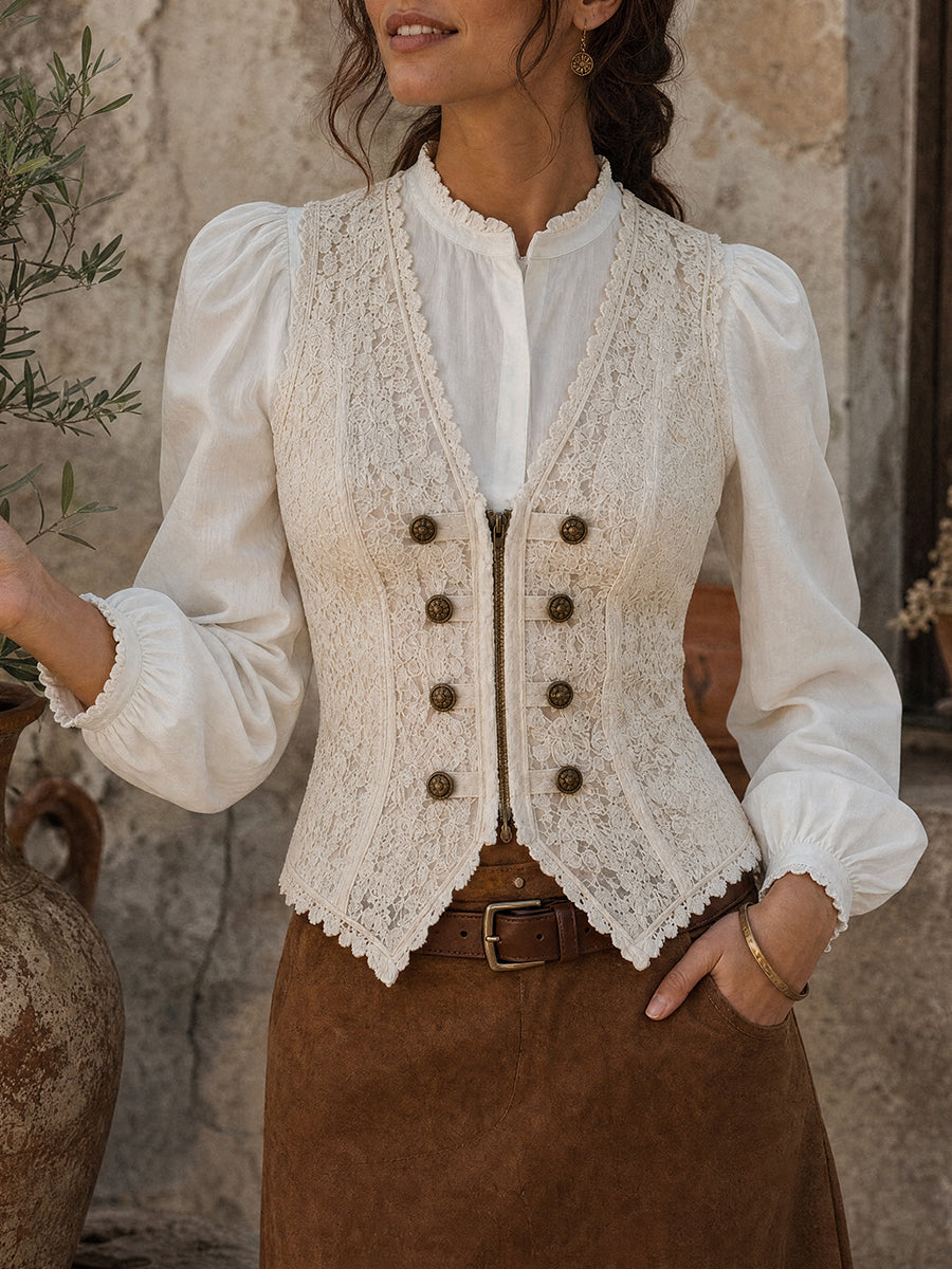 Bohemian Vintage Lace Camisole
