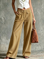 High Quality Corduroy Wide-Leg Pants