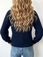 Criss-cross Halter Cut-out V-neck Knit Top