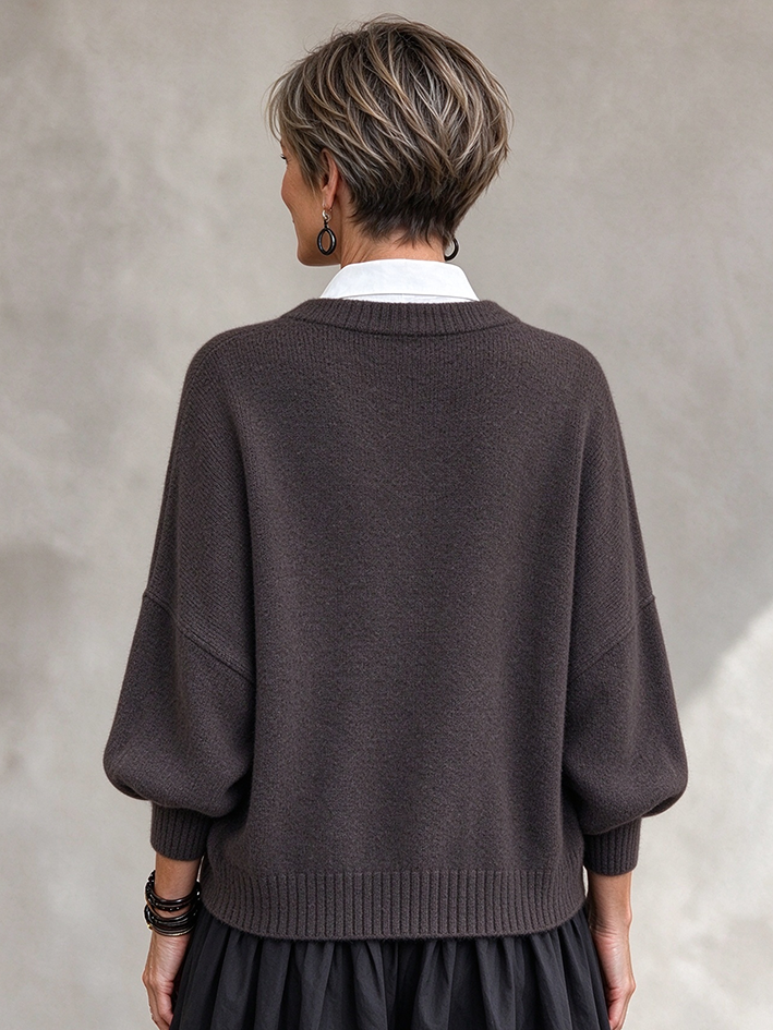 Casual Elegant Bowknot Knit Cardigan