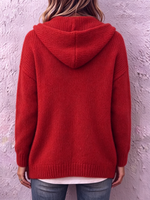 Cozy Chic Hooded Knit Cardigan