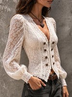 Bohemian Vintage Lace Top