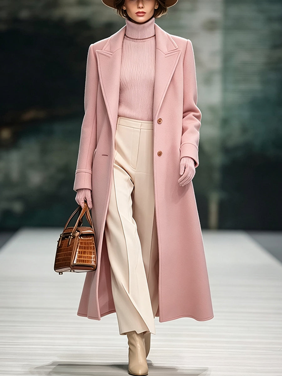 Elegant And Classic Long Coat