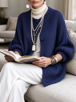 Stylish Elegant Casual Knitted Cardigan Sweater