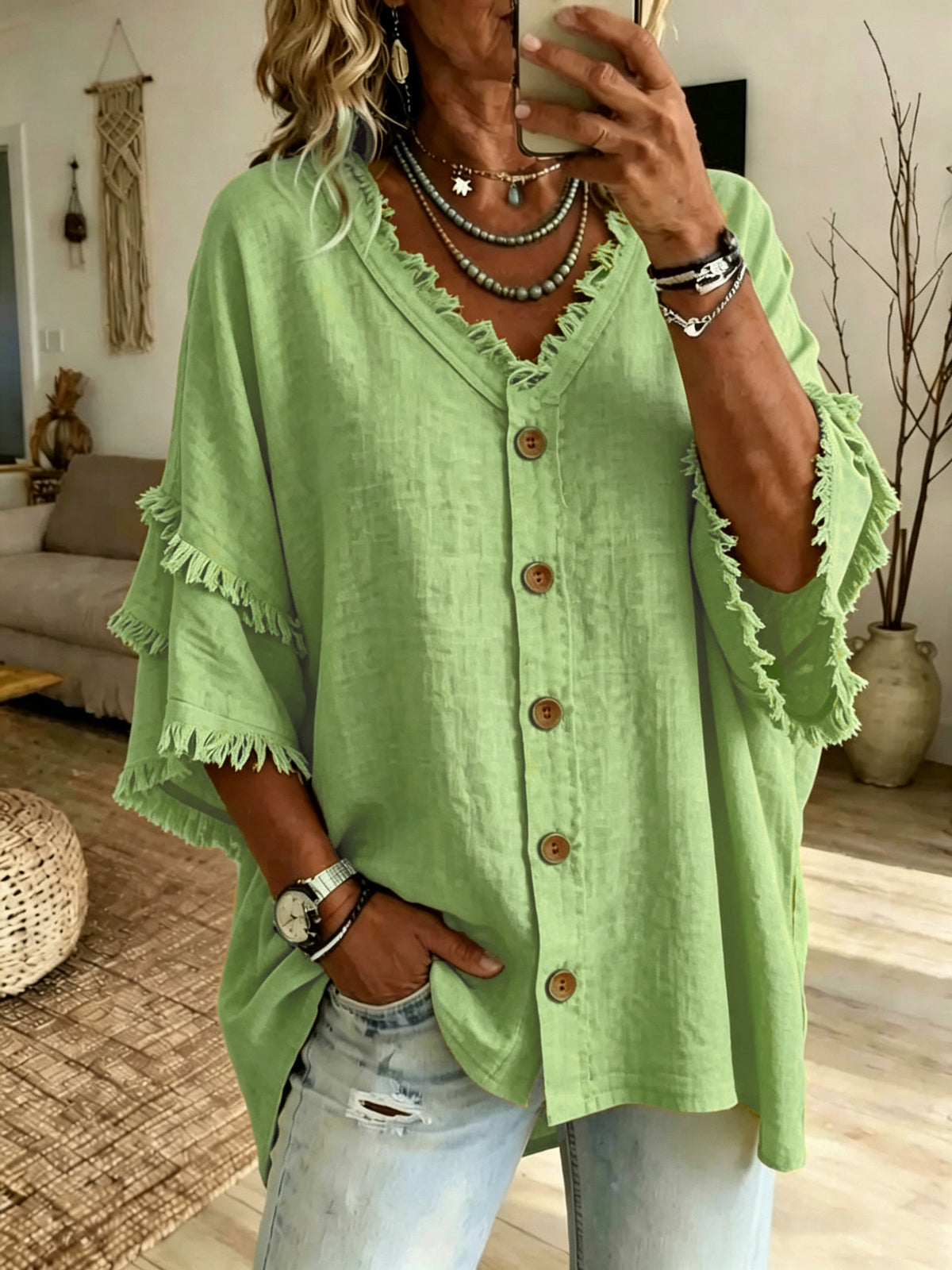 Chic Velvet Drop-Shoulder Sweatshirt